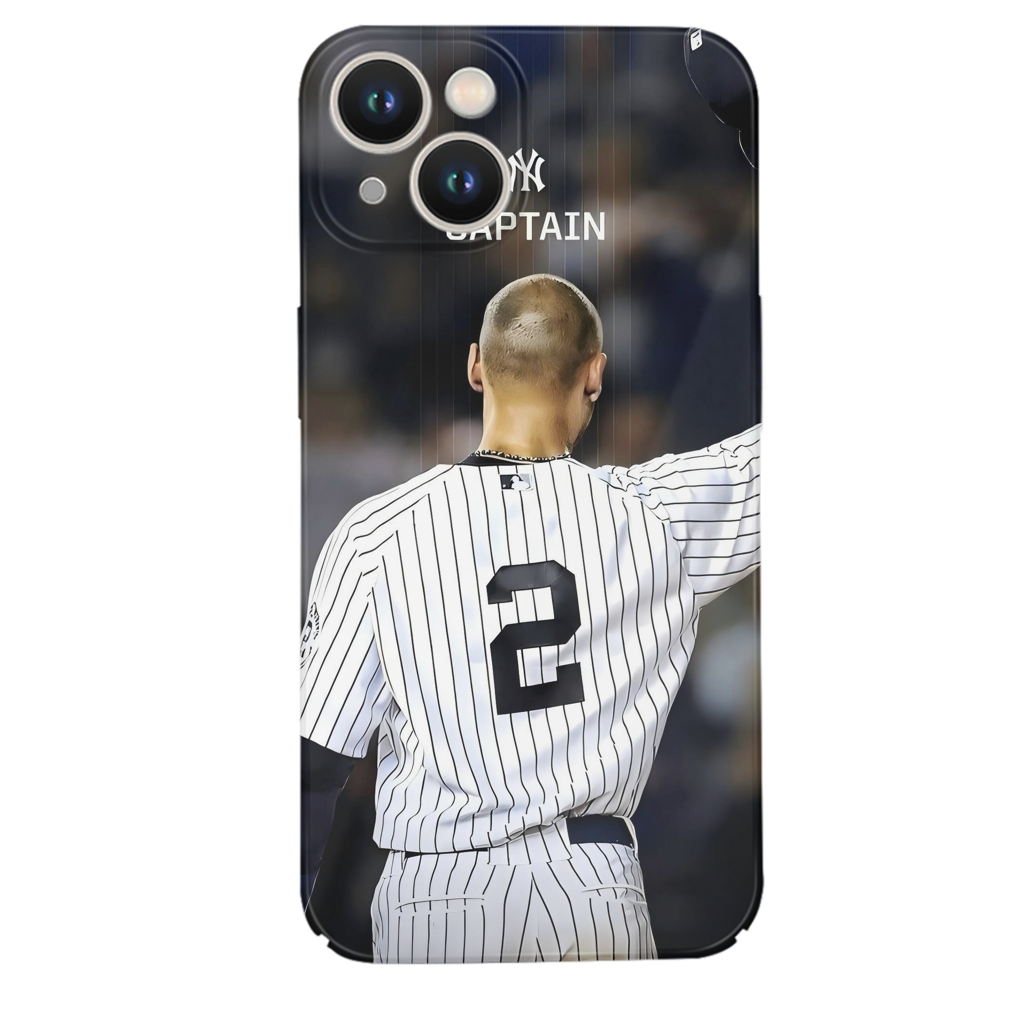 Derek Jeter 56 IPhone 14 Series Full-Cover Hard Case – Shockproof With Raised Camera Protection – Precise Cutouts, Wireless Charging Compatible – Durable, Anti-Yellowing, Easy To Clean